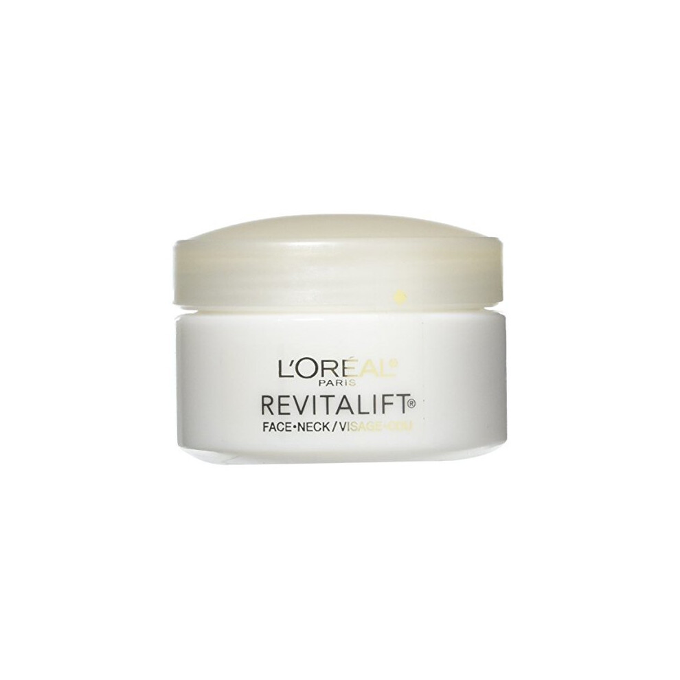 LOreal Paris Revitalift Face and Neck Anti-Wrinkle and Firming Moisturizer Day Cream, 1.7 Ounce