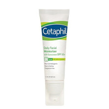 Cetaphil Daily Facial Moisturizer with Sunscreen, SPF 50+, 1.7 Fluid Ounce (1,7 nestemÃistÃ unssia).