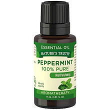 Nature's Truth, Reines Ätherisches Öl, Erfrischende Pfefferminze, 0,51 fl oz (15 ml)