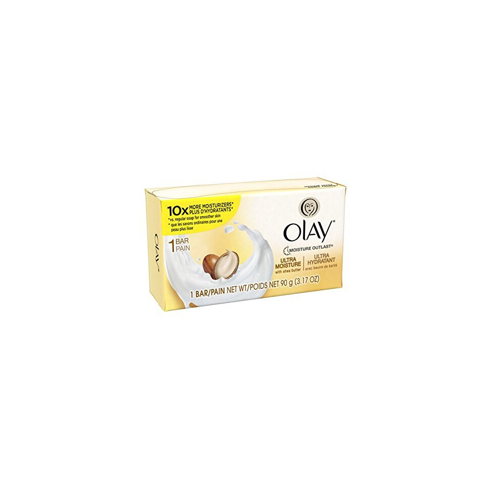 Olay Ultra Moisture Beauty Bar Soap with Shea Butter - 3 oz