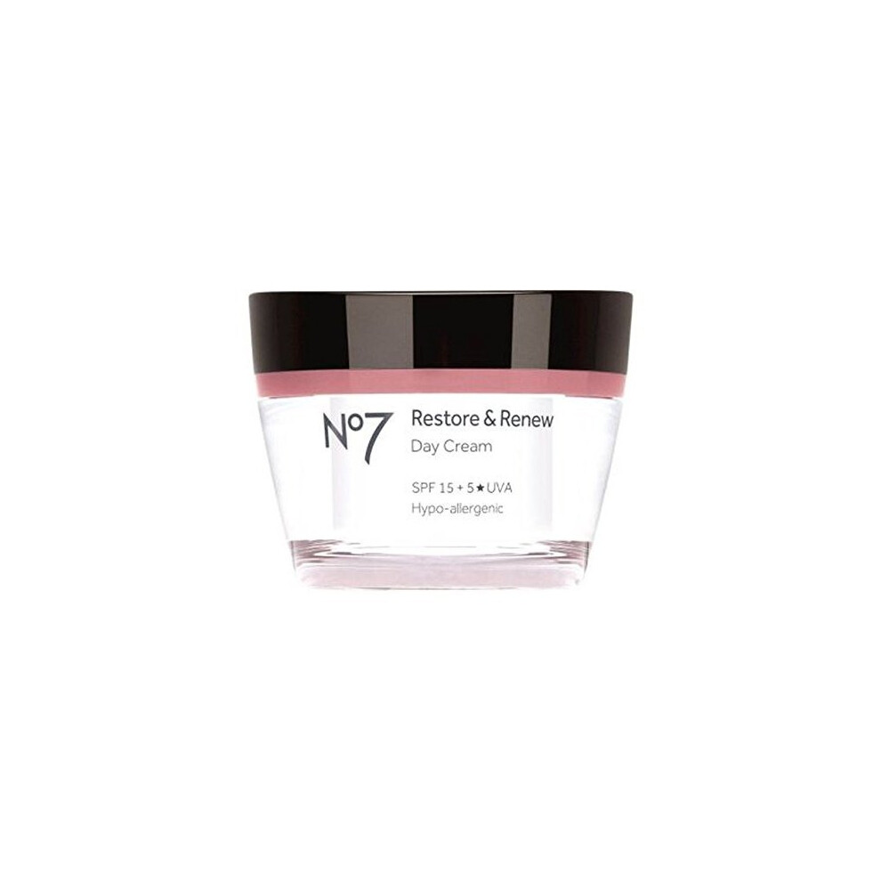 No. 7 No7 Restore & Renew Day Cream Spf 15 50Ml