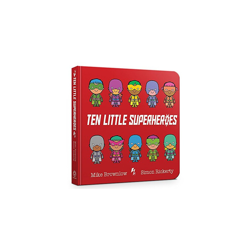 Ten Little Superheroes Board Book on OnBuy