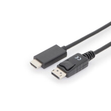 Digitus DisplayPort adapter cable. DP - HDMI type A