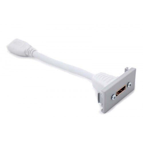 FDL HDMI MODULE WITH FLYLEAD - WHITE