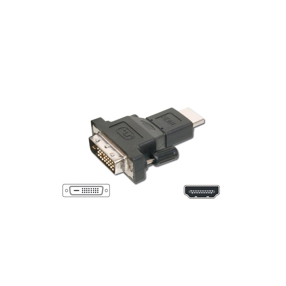 Fdl Women's Hdmi/A Socket - Dvi-D 24+1 Plug Adaptor