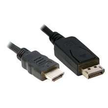 FDL 2M DISPLAY PORT TO HDMI CABLE M-M