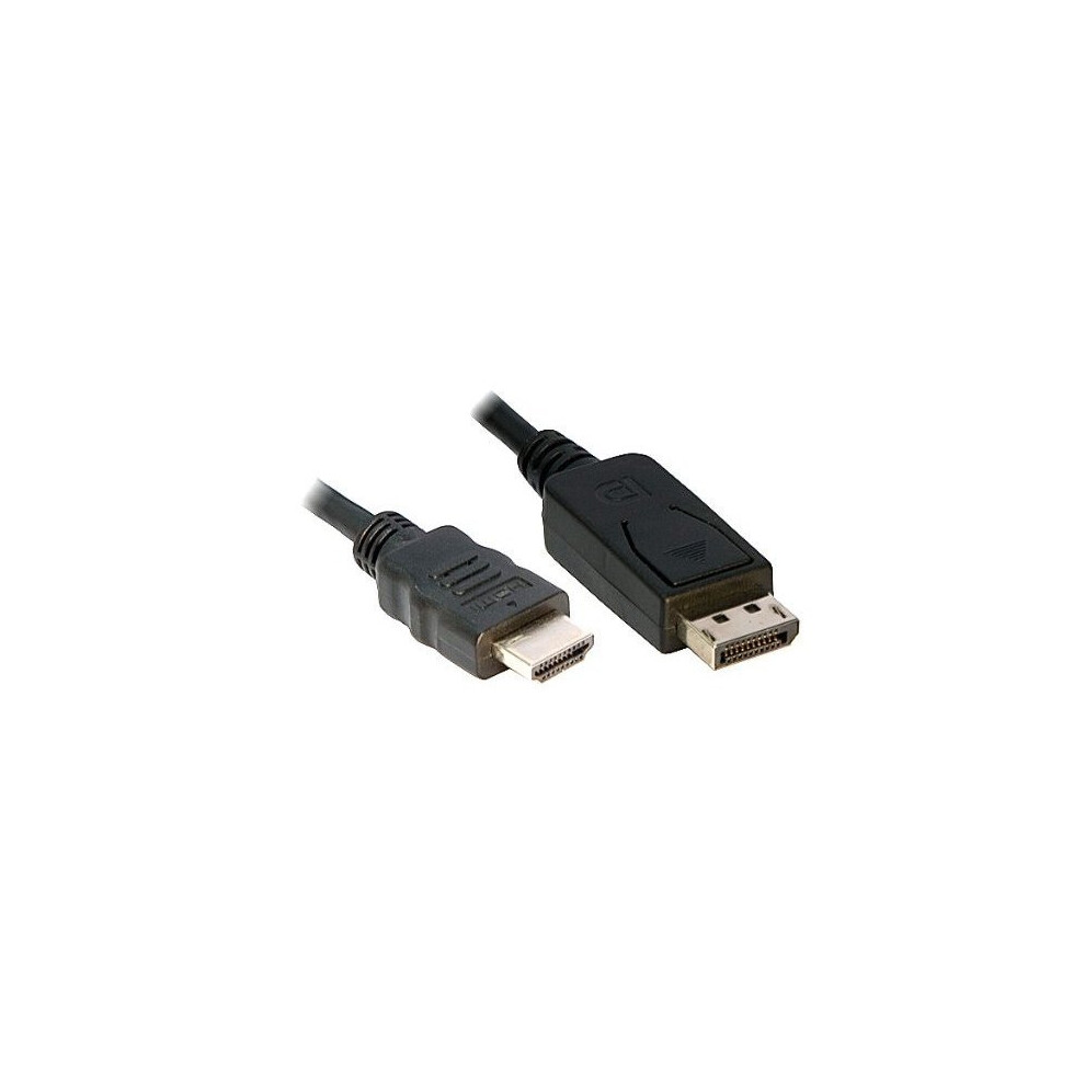 FDL 2M DISPLAY PORT TO HDMI CABLE M-M