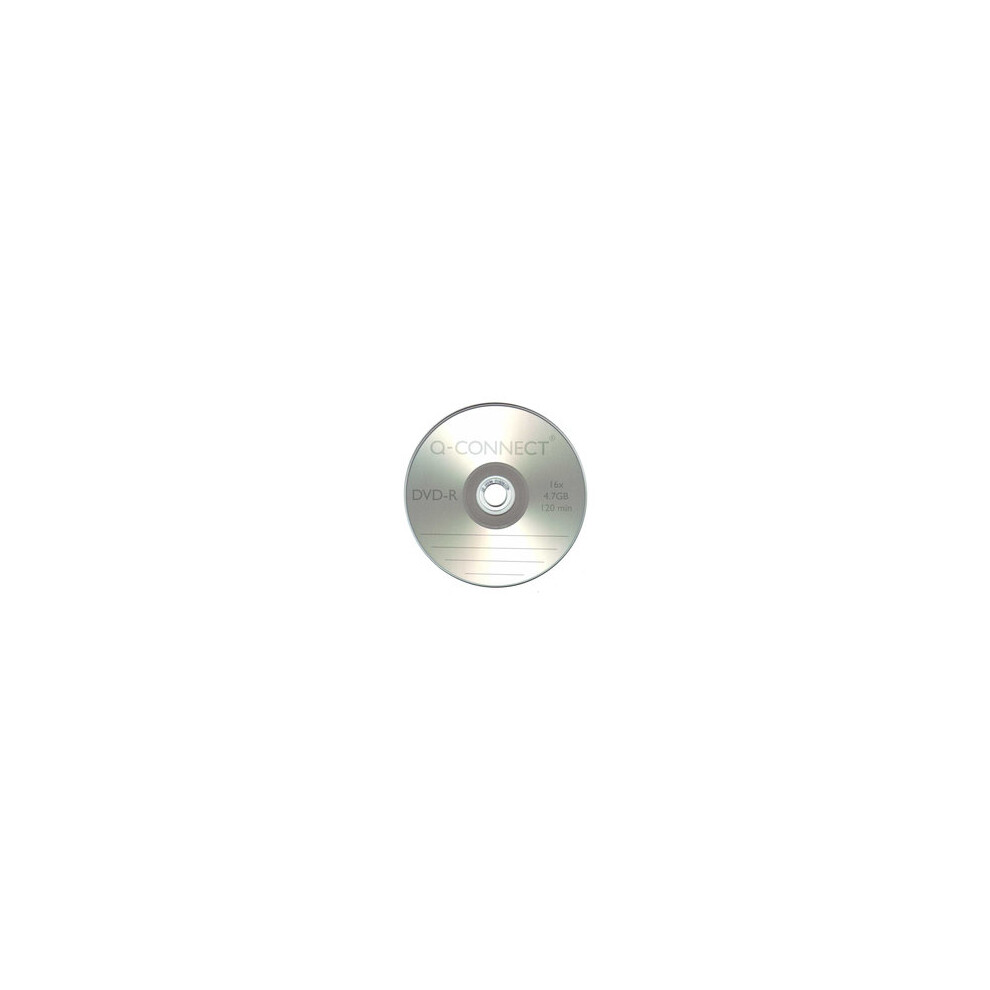 Q-Connect Dvd-R Cakebox Pk25 5705831002555