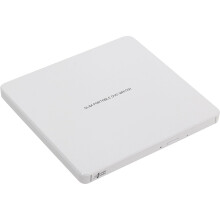 Externe DVD-brander - HITACHI-LG - GP60NW60 - Ultra Slim - USB 2.0 - Wit