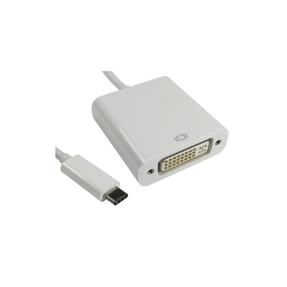 Fdl 0.15M Usb Type C To Dvi Adaptor Cable (M-F) 5055309619939