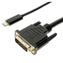 FDL 2M USB TYPE C TO DVI CABLE (M-M)