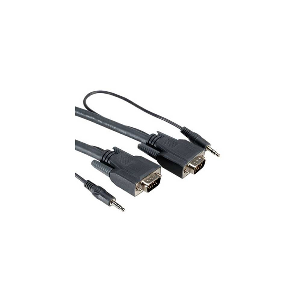 Fdl 3M Vga & 3.5Mm Jack Monitor Cable M-M 5055309615016