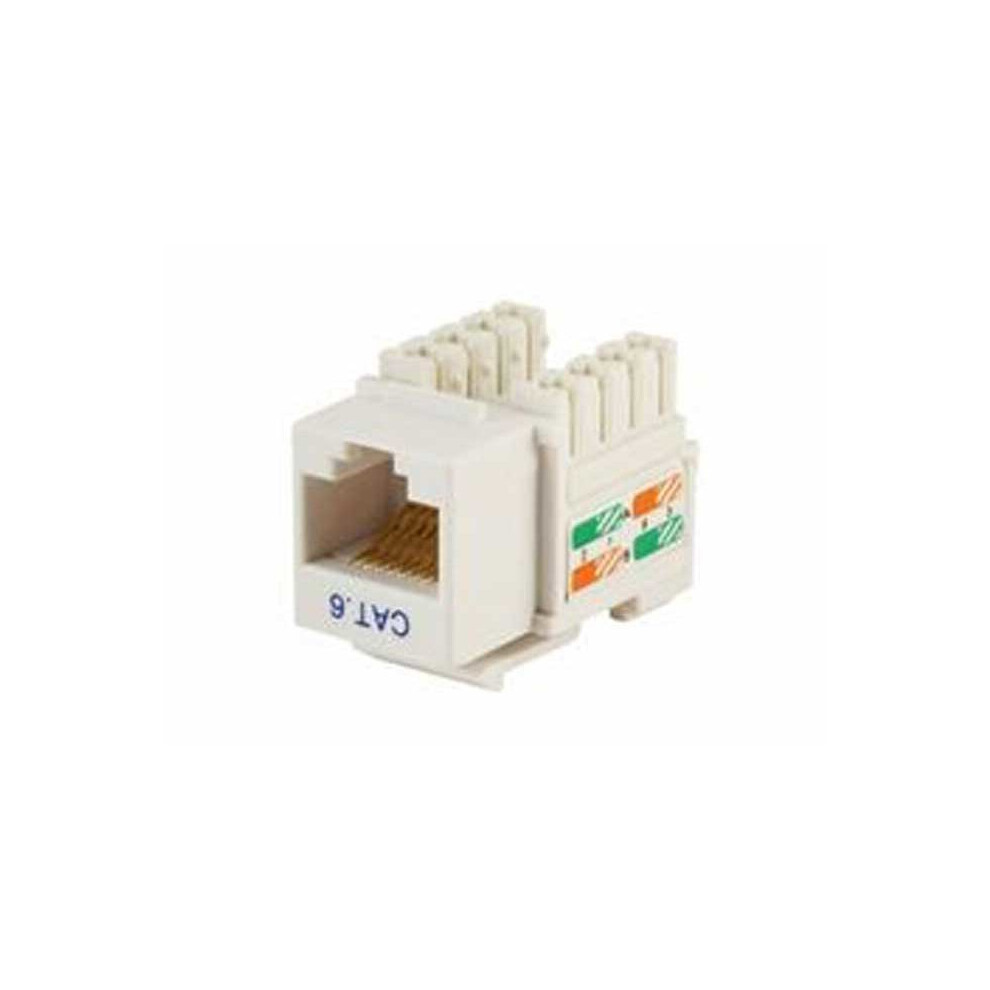 Fdl Cat.6 Utp Keystone Jack Lsa Idc Punch Down Module - White 5055309623332