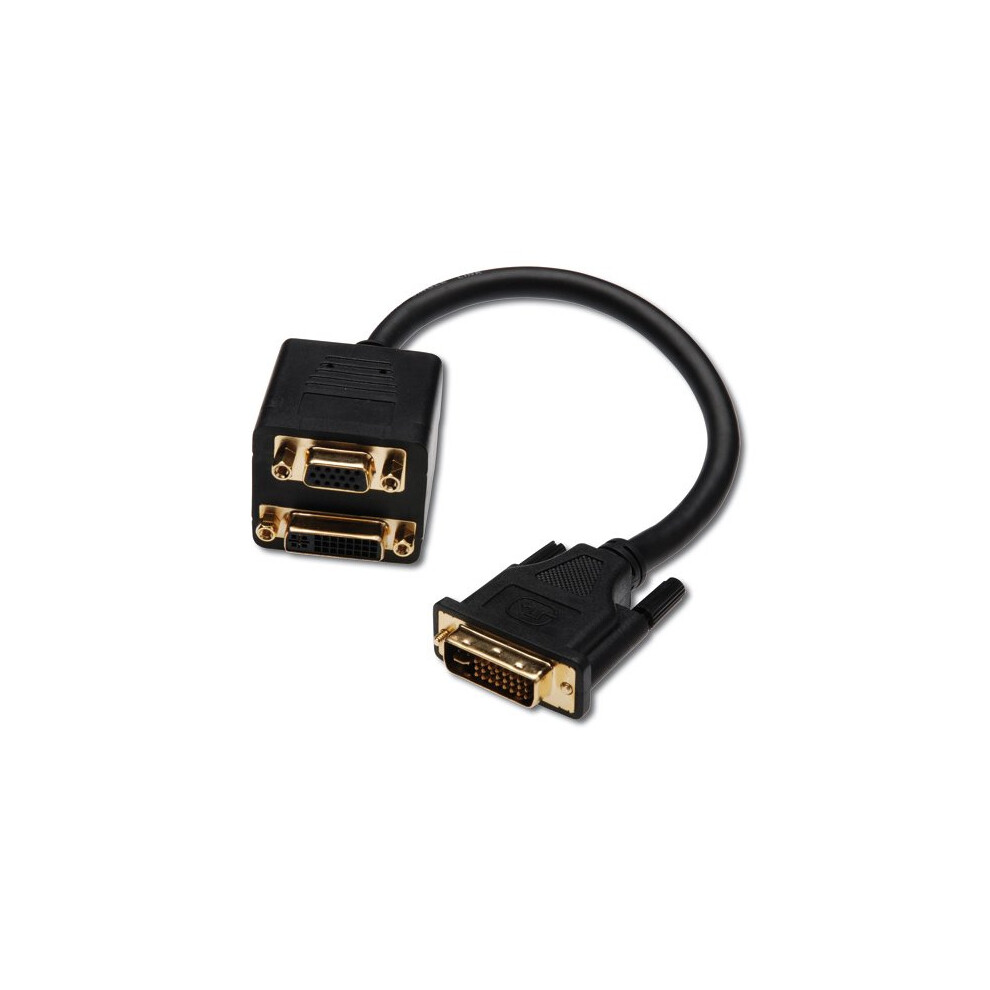 Fdl 0.2M Dvi-I M (24+5) To Dvi & Svga Splitter Cable 5055309617690