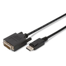 Digitus DisplayPort adapter cable. DP - DVI (24+1)