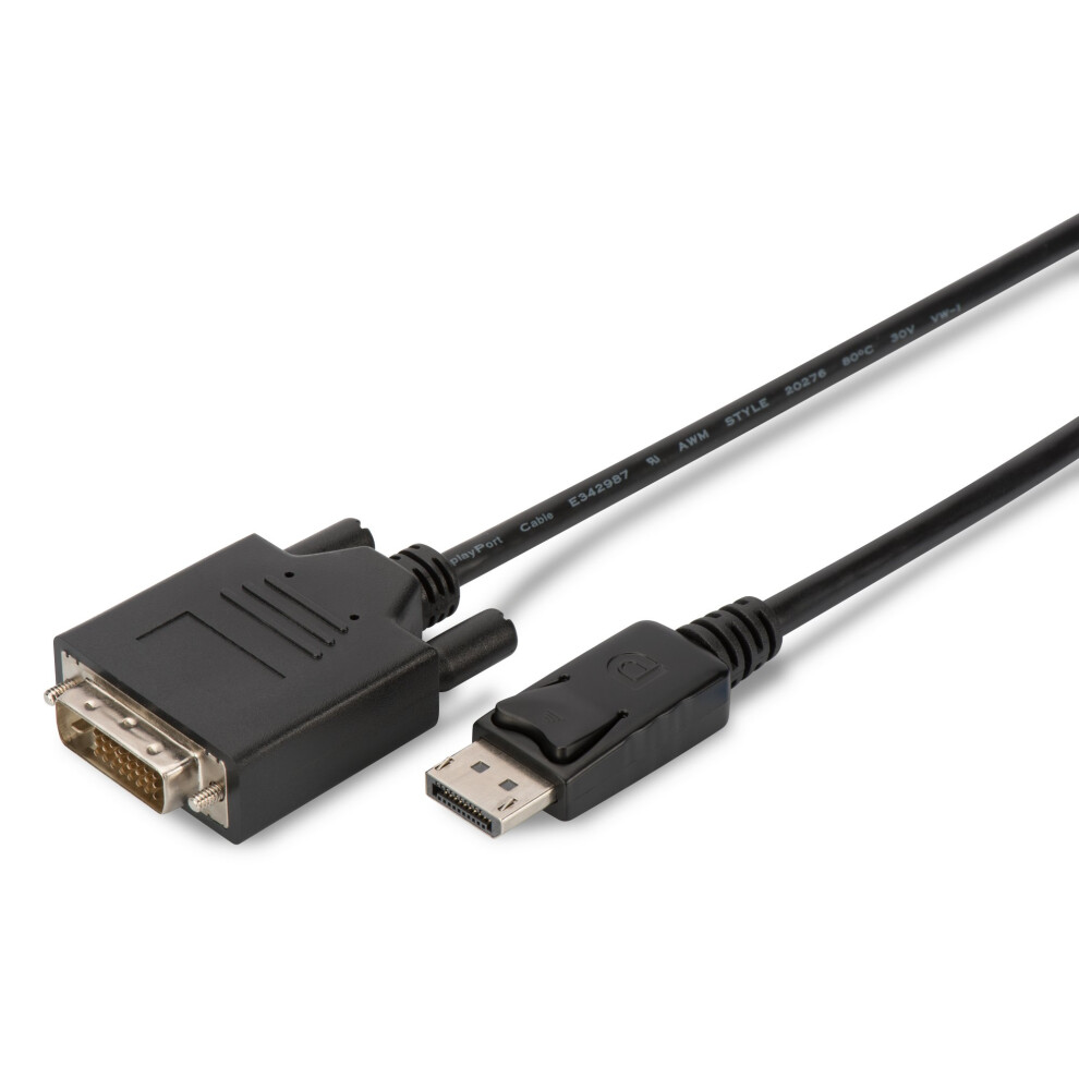 Digitus Displayport Adapter Cable. Dp - Dvi (24+1)
