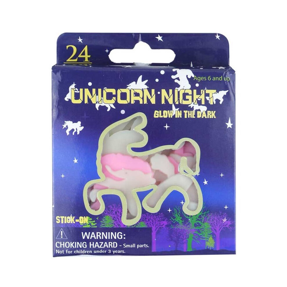 Glow In The Unicorns Stickers Ceiling Wall Room Decor Filler Dark Henbrandt
