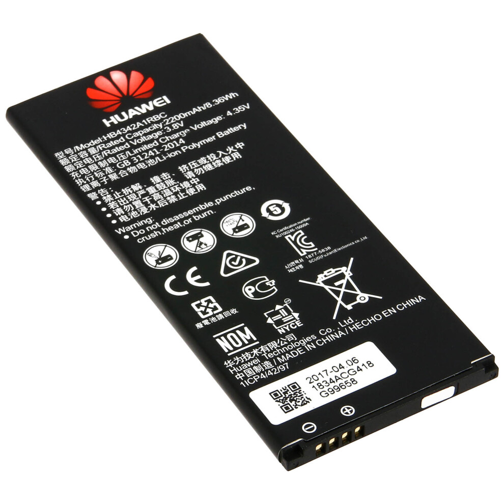 Battery for Huawei Y5 2 HB4342A1RBC 2200 mAh Replacement Battery