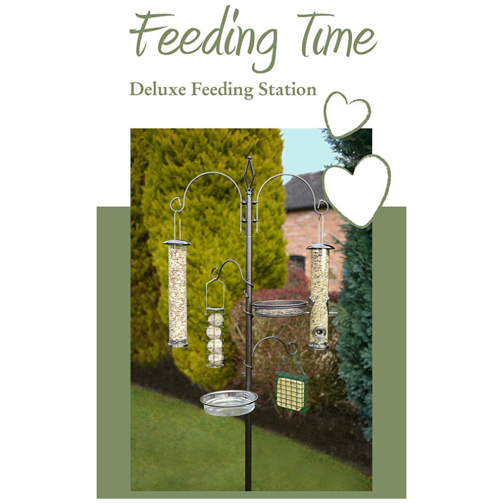 Rosewood Feeding Time Deluxe Wild Bird Feeding Station