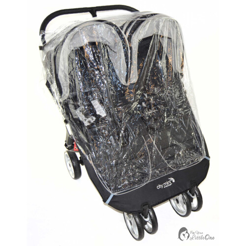 Raincover Compatible With Red Kite Push Me Twini Jogger Twin Double