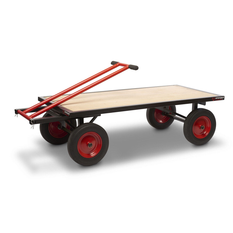 Armorgard Turntable Truck Heavy Duty Platform Trolley 1000Kg 700X1575x460mm 5060452081861