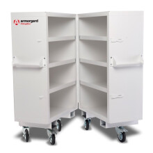 Armorgard FittingStor Mobile Pipe Fittings Secure Storage Folding Cabinet 960x985x1375mm