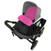 Footmuff / Cosy Toes Compatible with Nuna Ivvi Pushchair Pink Rose