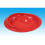 (Red ) Scoop Plate - Shaped plate to aid independent dining. 1