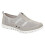 (6 UK) Boulevard Womens Zip Trainer Grey 1