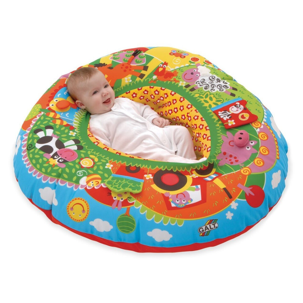 Galt Toys Farm Soft Self Contained Multi Sensory Playnest