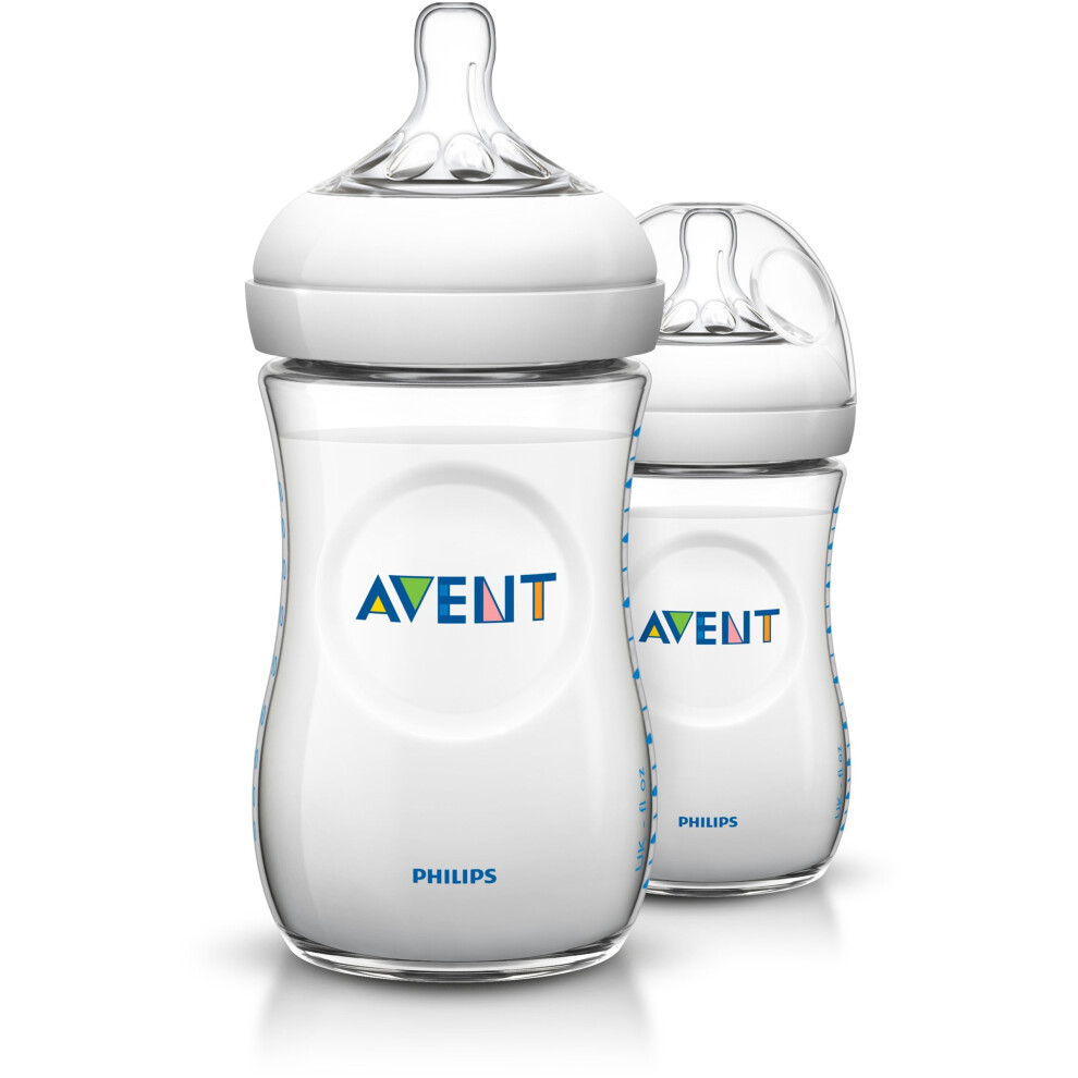 Philips Avent SCF690/27 Natural Newborn 125ml 2x Anti Colic Feeding Bottles