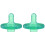 Philips Philips 2 Pack AVENT Soothie Pacifier, Green, 3 Months and above (3M+) 1