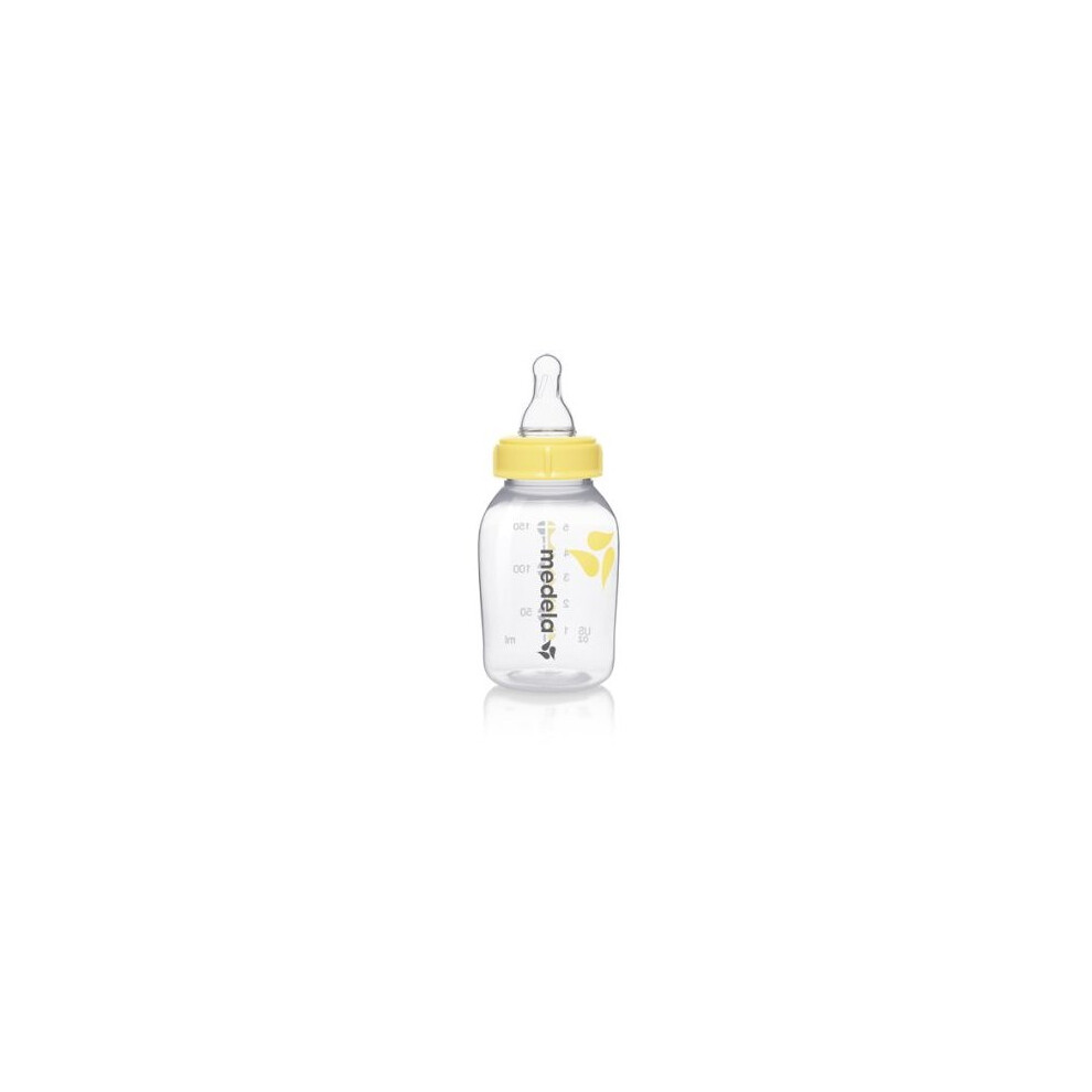 Medela Breastmilk Bottle 150 ml with Slow Flow Teat, Easy Clean, Flexible Use