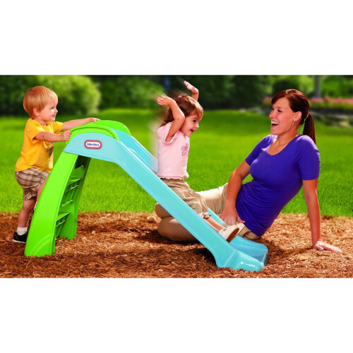 Little Tikes Little Tikes Stable Easy Assembly First Slide (Blue/ Green) 18m+ 2