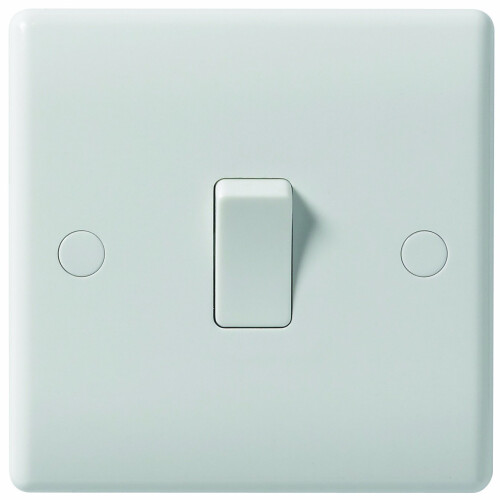 Masterplug Nexus 812 10 A 1-Gang 2-Way Moulded Light Switch