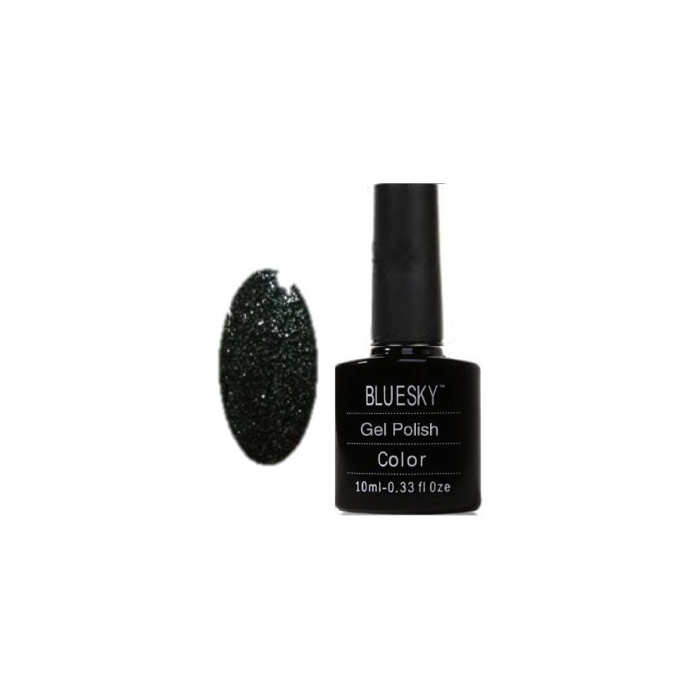 Photos - Nail Polish Blue Sky Bluesky UV/LED Gel , Frosty Midnight 10 ml Bluesky VIP03