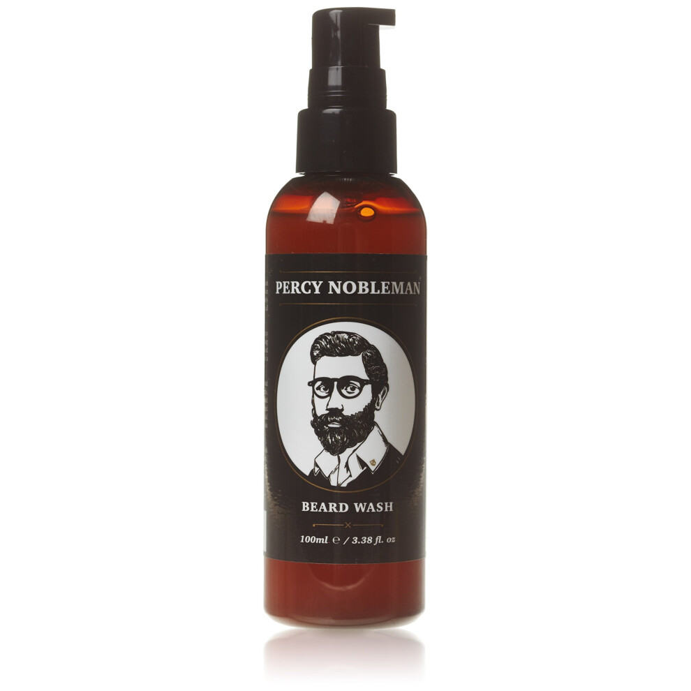 Percy Nobleman Beard Wash A Natural 95% Organic Shampoo & Conditioner for Men