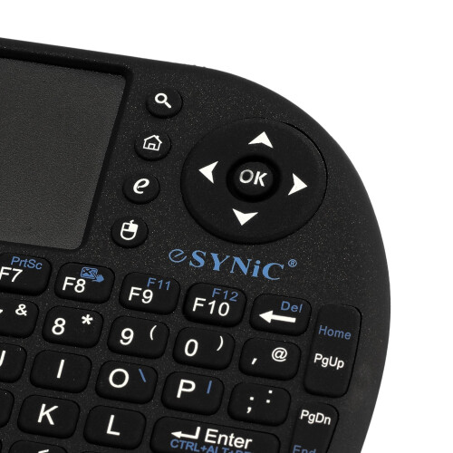 ESYNiC Mini Wireless Keyboard 2.4G - British Layout-Black 2