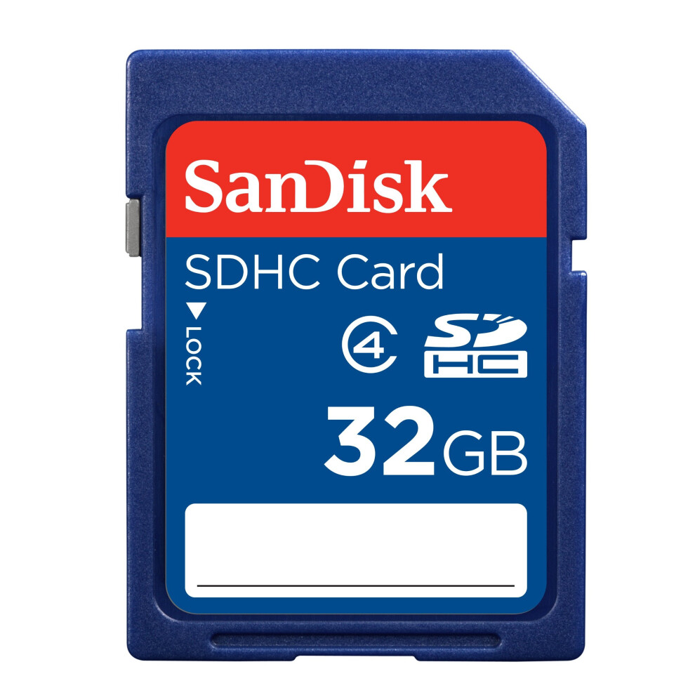 SanDisk SDSDB-032G-B35 32 GB SDHC Class 4 Memory Card - Blue (Label May Change)