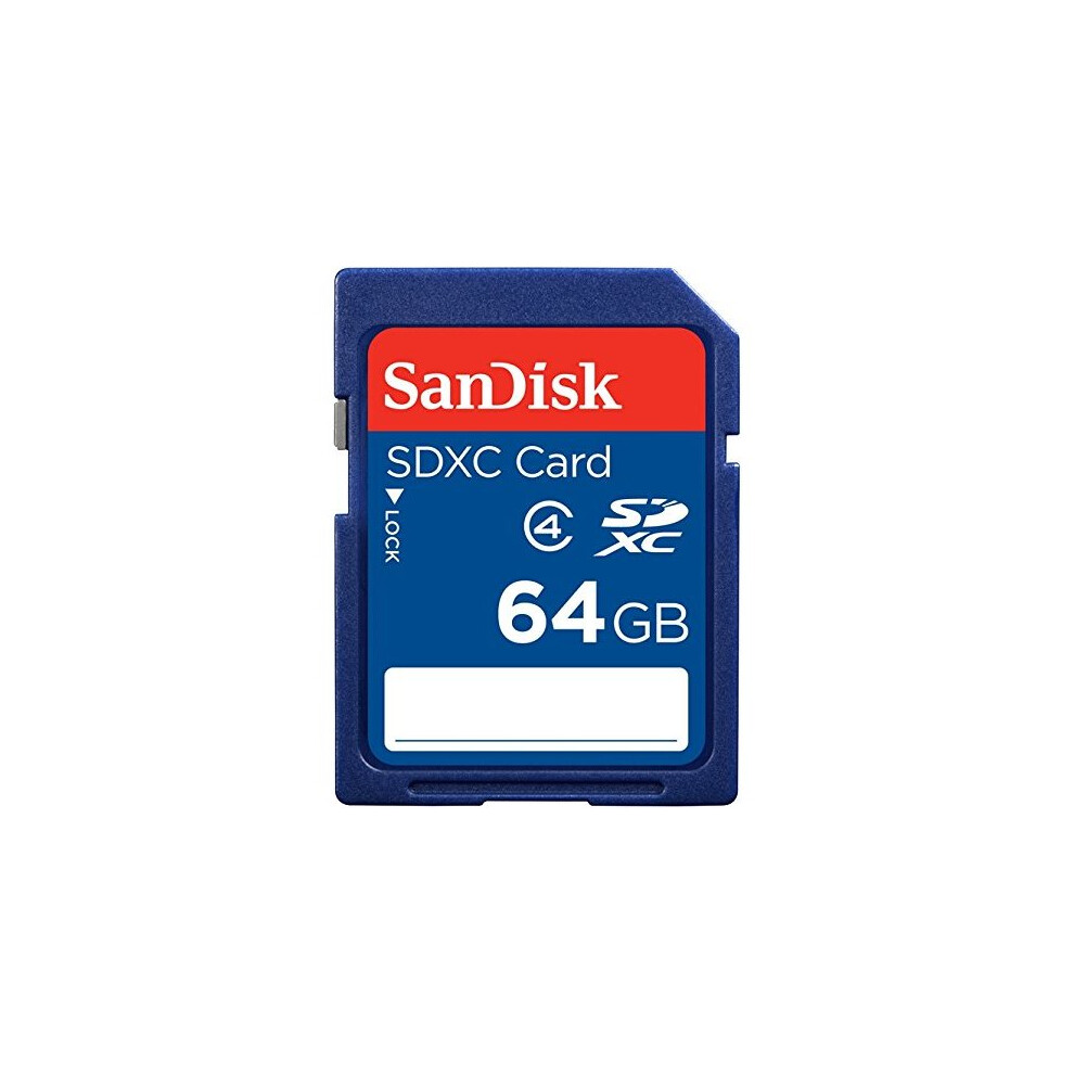 SanDisk SDSDB-064G-B35 64 GB SDXC Class 4 Memory Card - Blue (Label May Change)