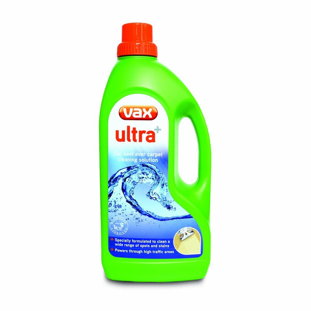 Vax Ultra Plus Carpet Cleaning Solution, 1.5 L