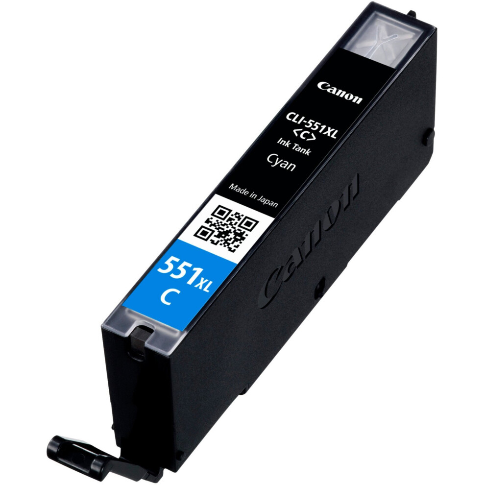 Canon Cli-551xl High Capacity Ink Cartridge - Blue