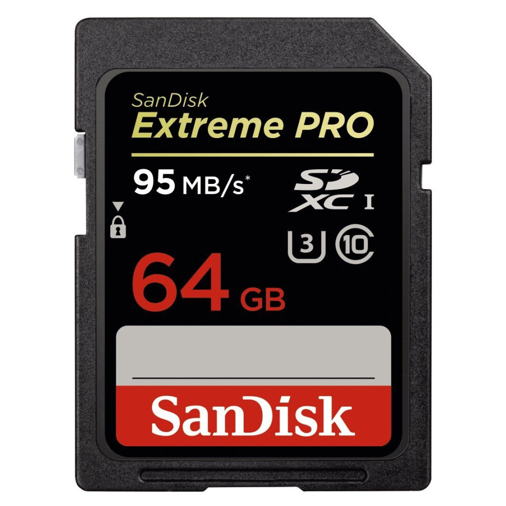 SanDisk Extreme PRO 64 GB SDXC UHS-I Memory Card - Standard Packaging