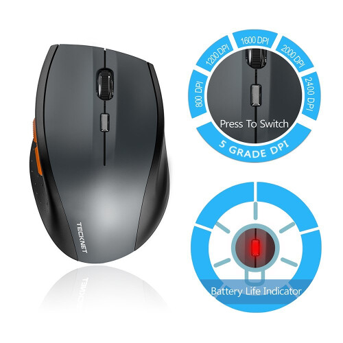 TeckNet TeckNet Classic M002 Nano Wireless Mouse, 6 Buttons 1