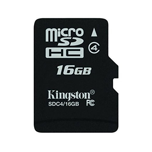 Kingston Kingston Technology Micro SDHC 16 GB Memory Card - Standard Packaging 1