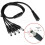 BW High Quality 12V 5A 60W DC  Power Splitter Cable For CCTV 6