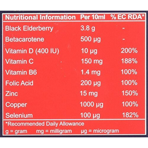 Sambucol Black Elderberry  Extra Defence 120ml liquid 1