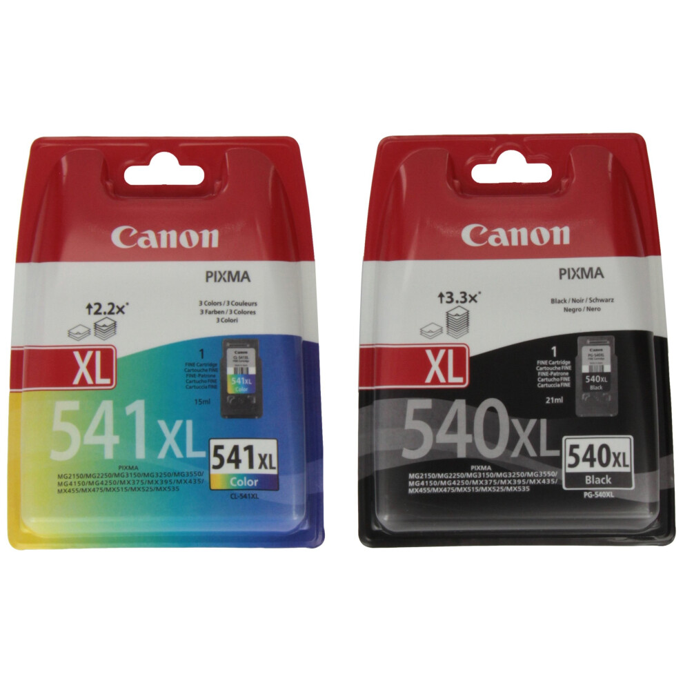 Canon XL Original Ink Cartridges for Black and Colour
