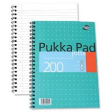 Pukka Pads A4 Metallic Jotta Wirebound Notebook (Pack of 3)