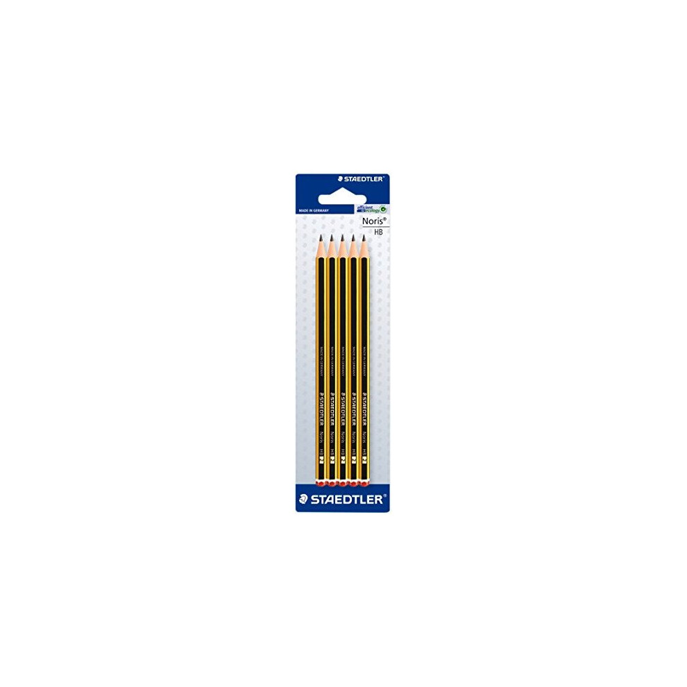 Staedtler 120-2 Bk5D Noris Pencil HB Blister - Pack of 5